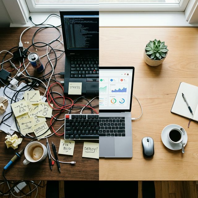 Traditional vs OpenClawZero setup comparison